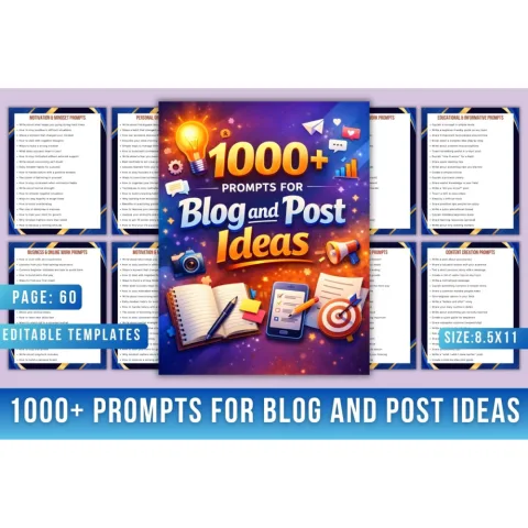 Blog and Post Ideas Prompts
