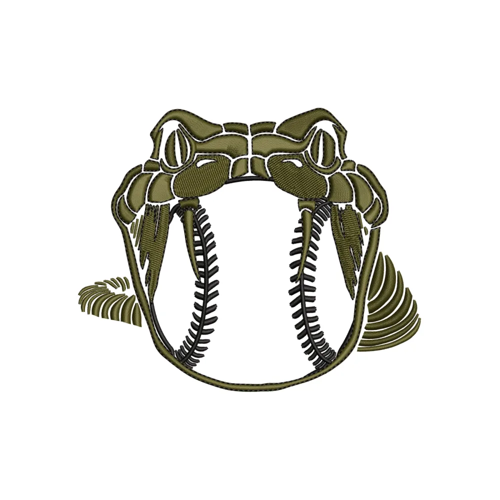 Snake Embroidery Design