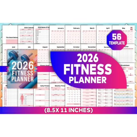 Fitness Planner for Effective Workout Tracking