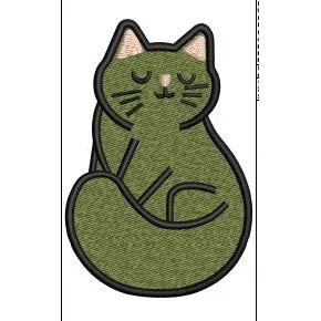 Cat Embroidery Design