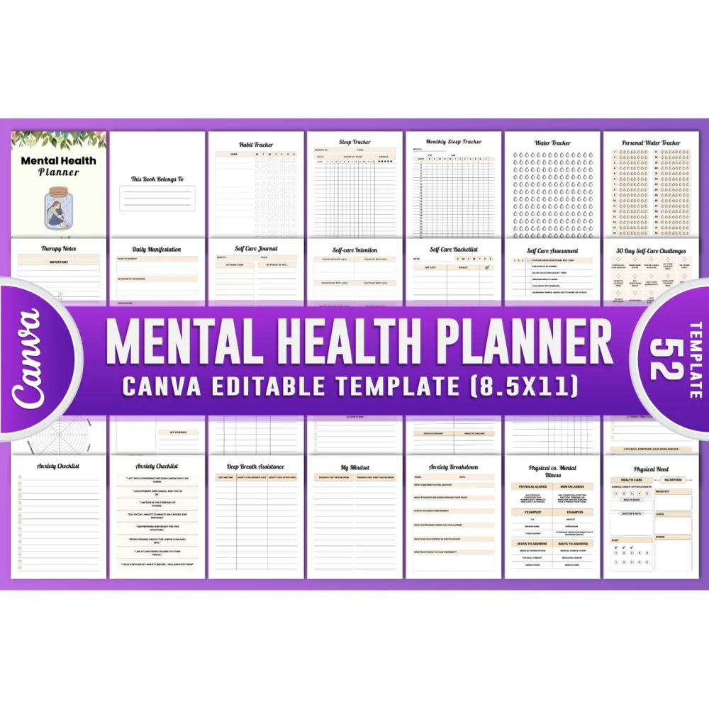 Mental Health Planner