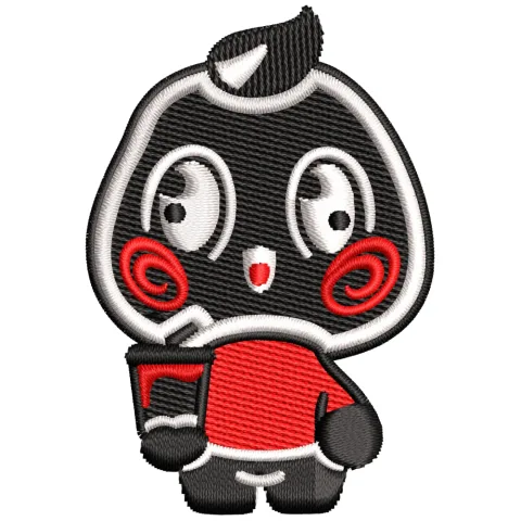 Cartoon Tiny Embroidery Design