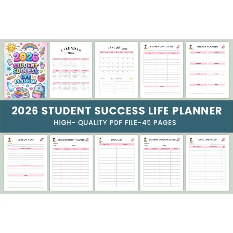 Student Success Life Planner