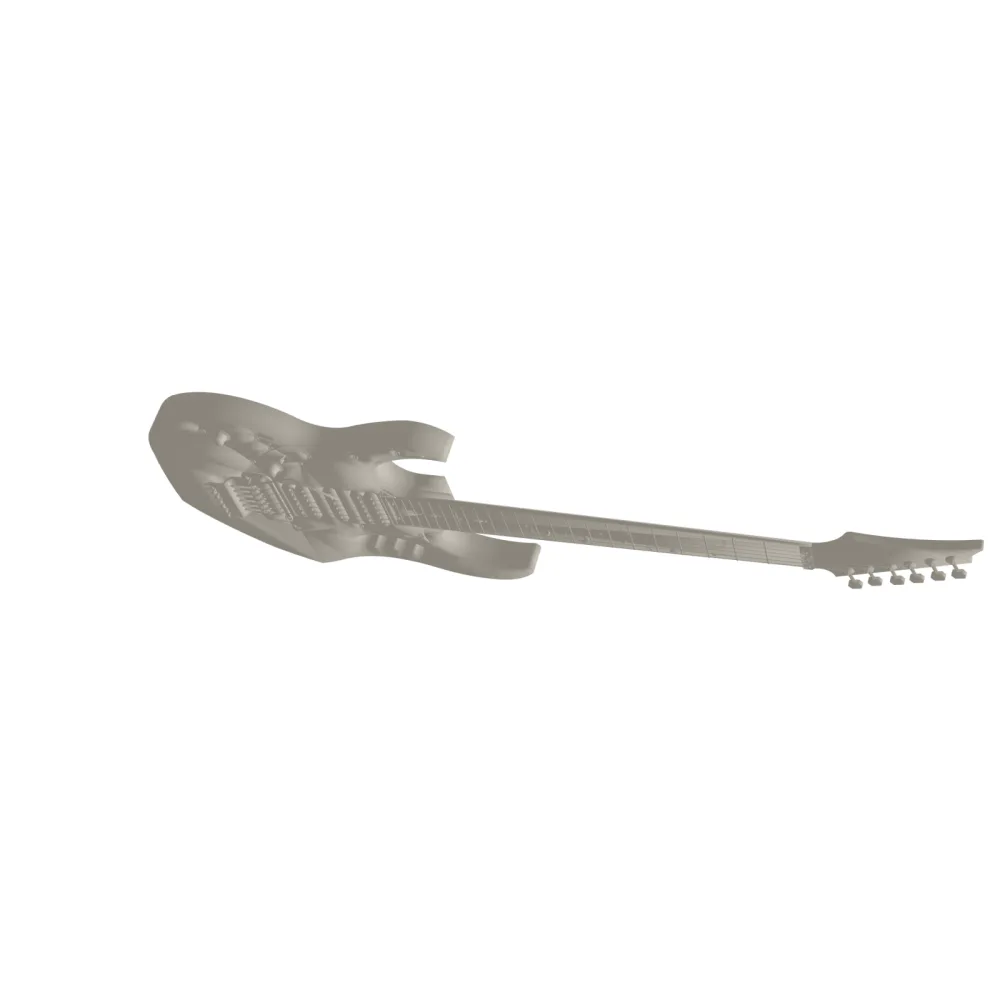 Guitar 3D Print STL File
