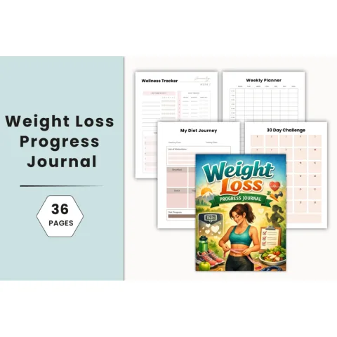 Weight Loss Progress Journal