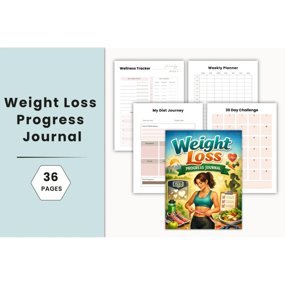 Weight Loss Progress Journal