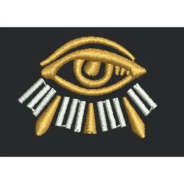 All Seeing Eye Radiant Eye Symbol Embroidery Design
