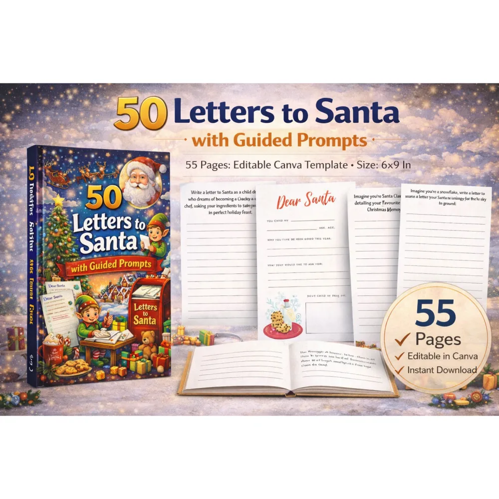 Letters to Santa with Prompts