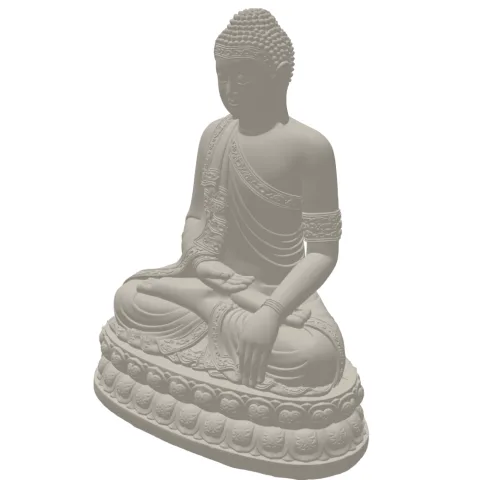 Thai Buddha 3D Print STL File