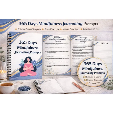 Days of Mindfulness Journaling Prompts