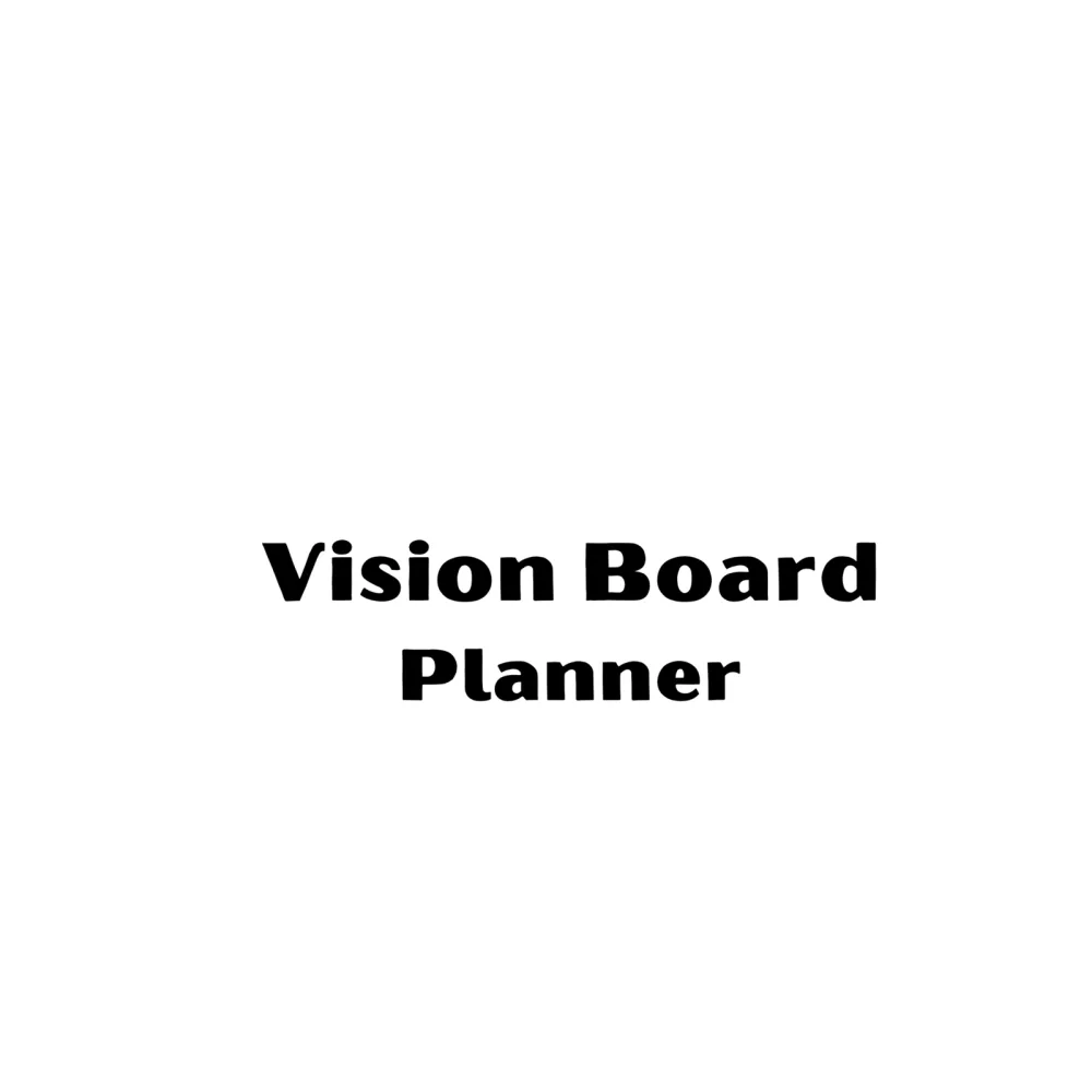 Vision Board Planner Bundle