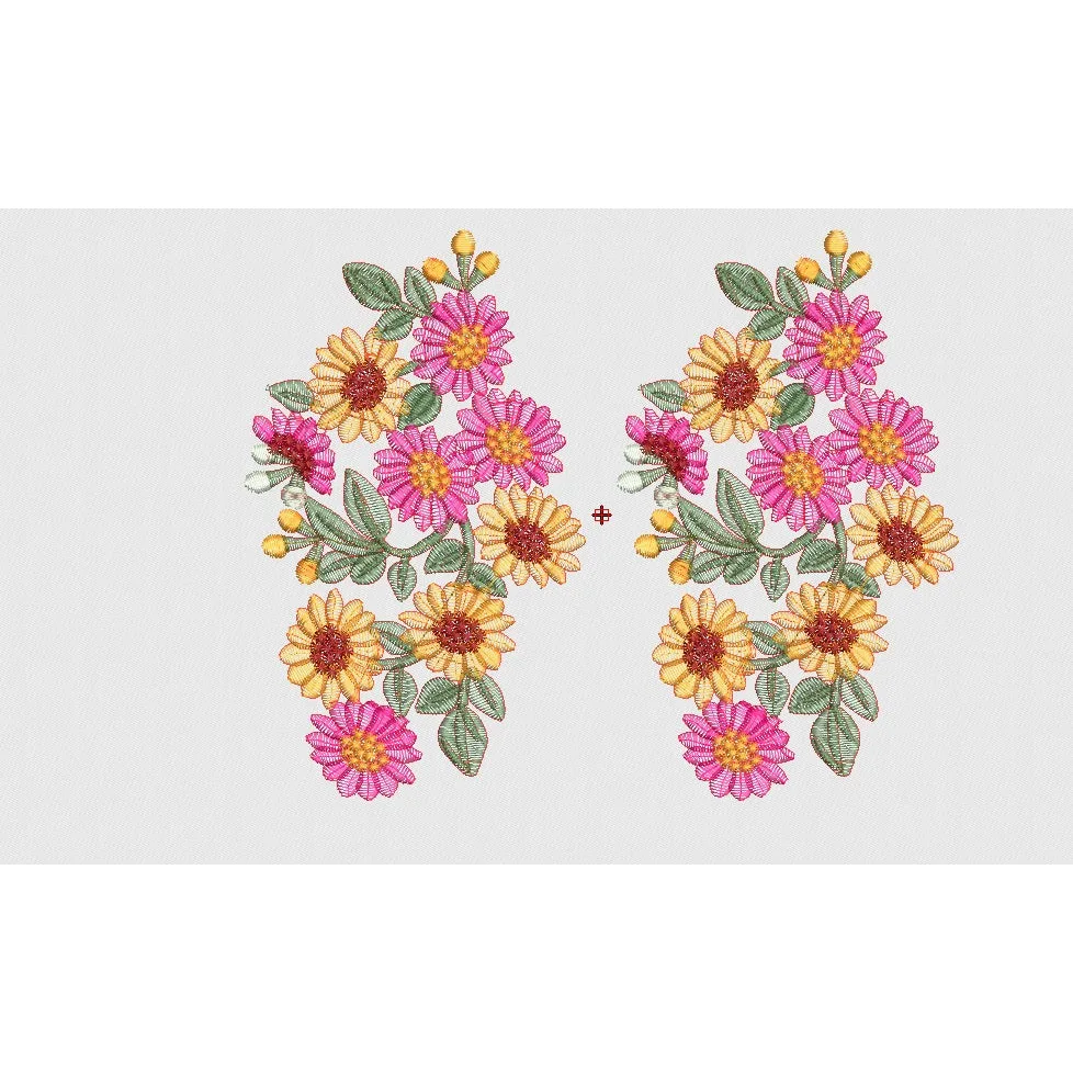 Flower Embroidery Design