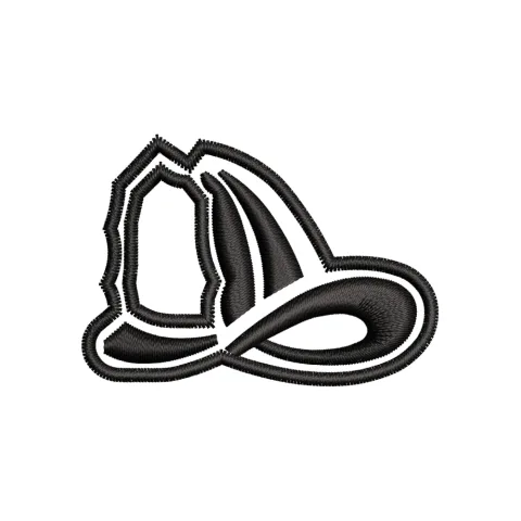 Hat Vector Stitch Embroidery Design