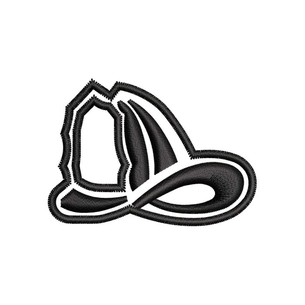 Hat Vector Stitch Embroidery Design