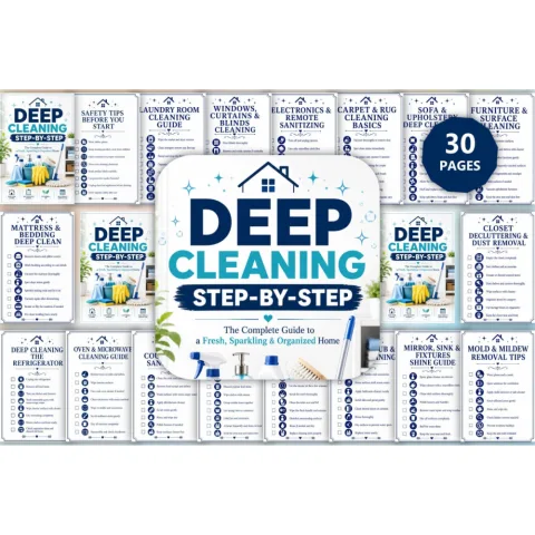 Deep Cleaning Step By Step Guide
