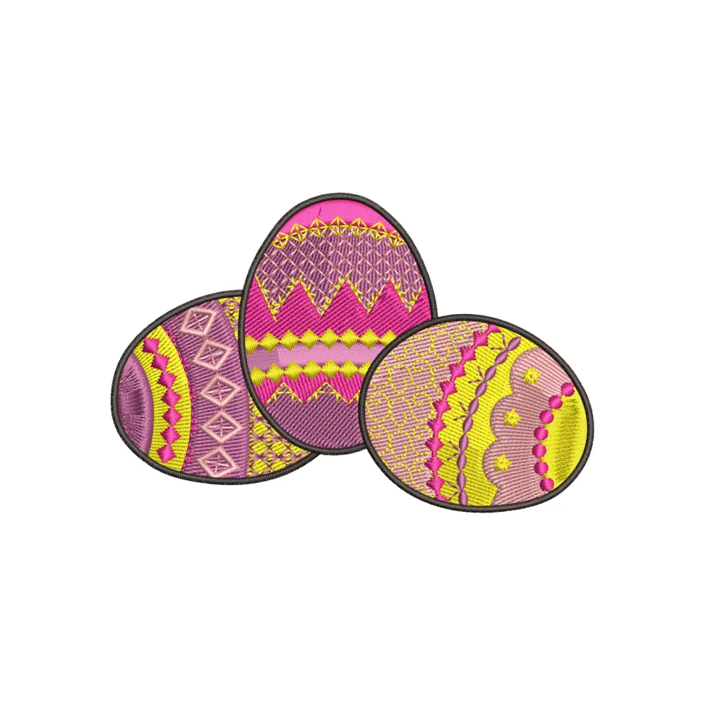Eggstitch Art Embroidery Design