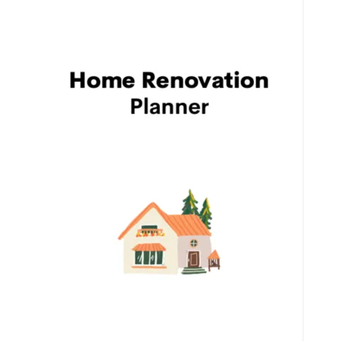 Home Renovation Planner Bundle