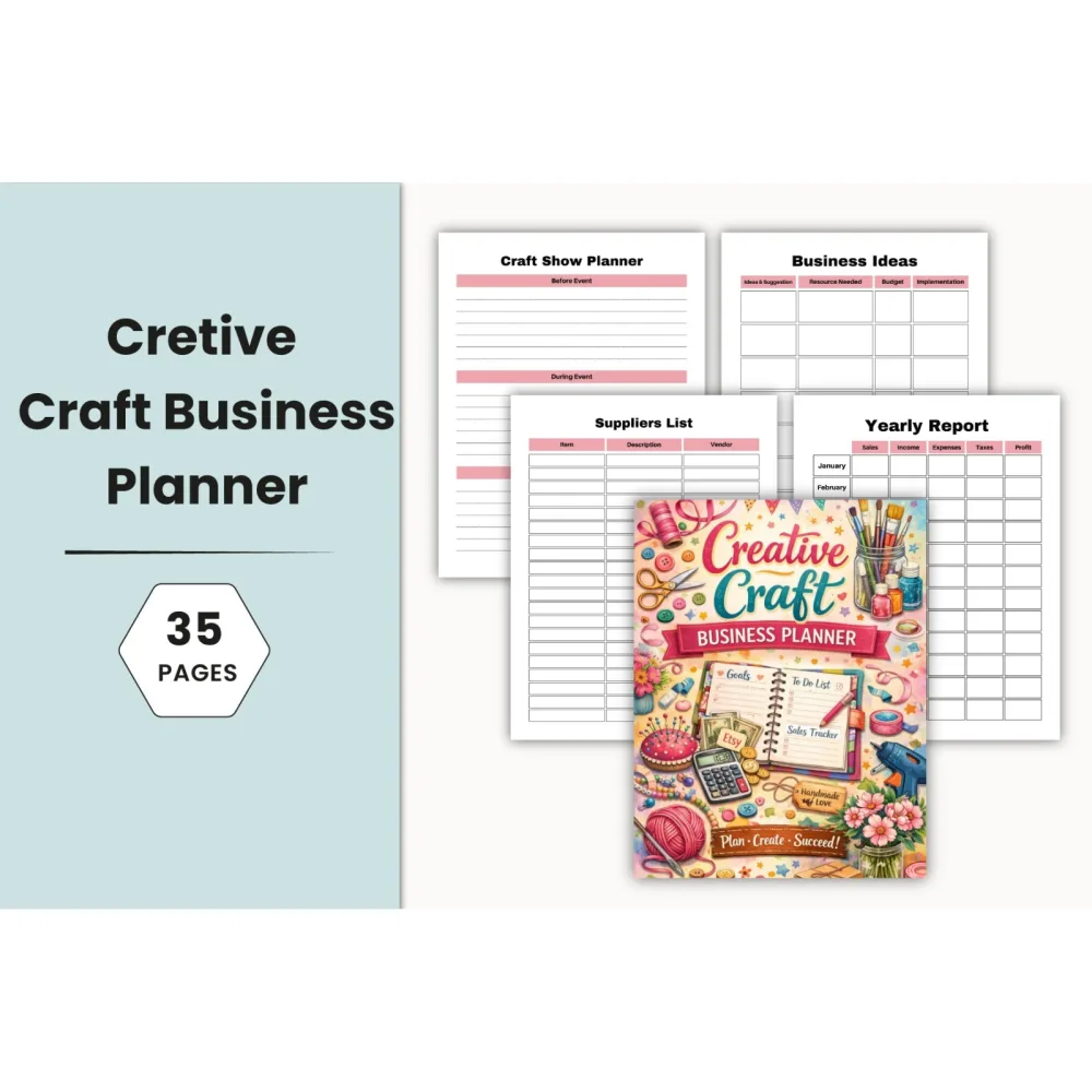 Creative Craft Business Planner