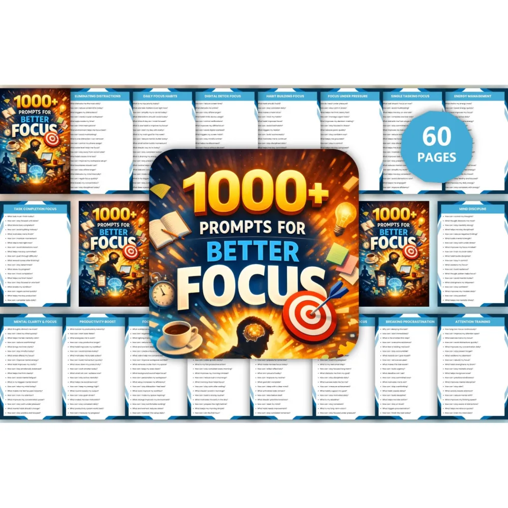 For Better Focus Prompts