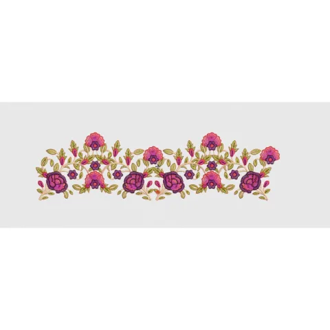 Flower Embroidery Design