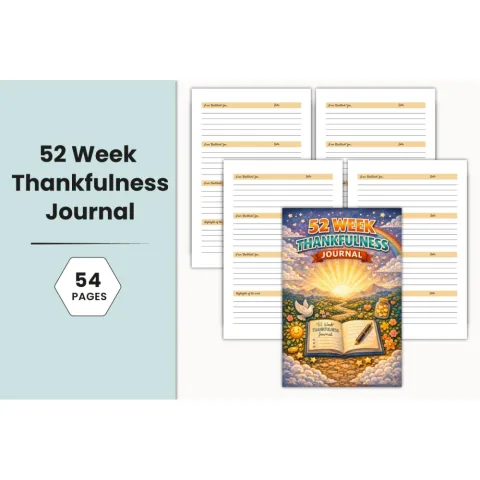 Week Thankfulness Journal