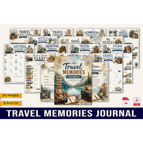 Travel Memories Journal