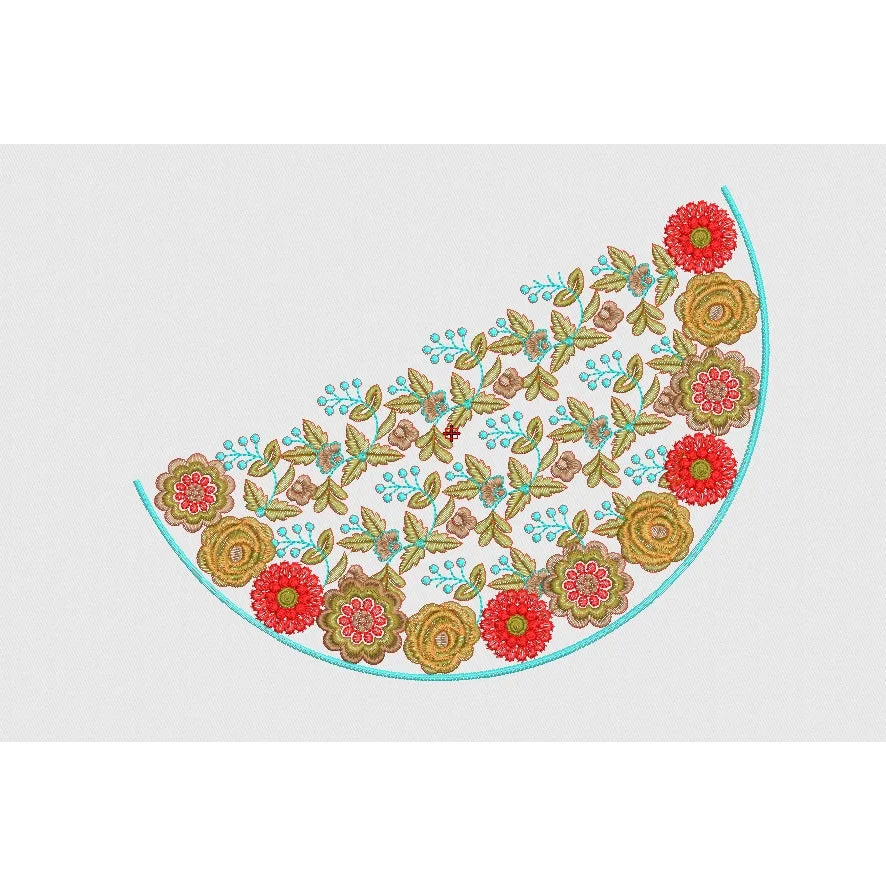 Flower Embroidery Design