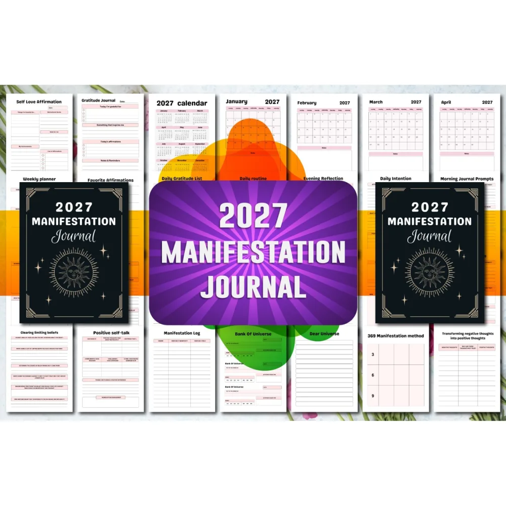 Manifestation Journal for Personal Growth