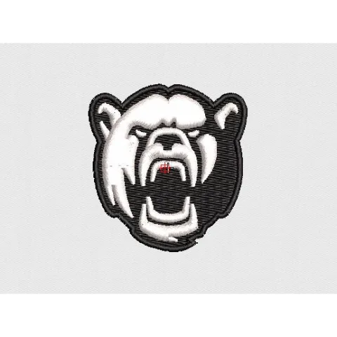 Bear Embroidery Design