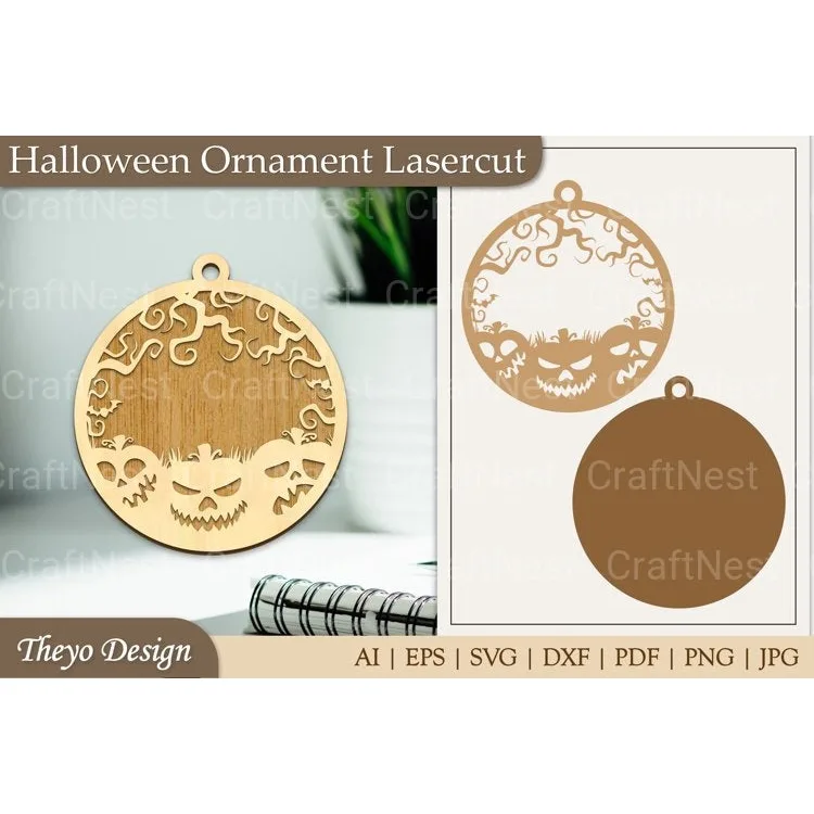 Ornament Halloween SVG Bundle