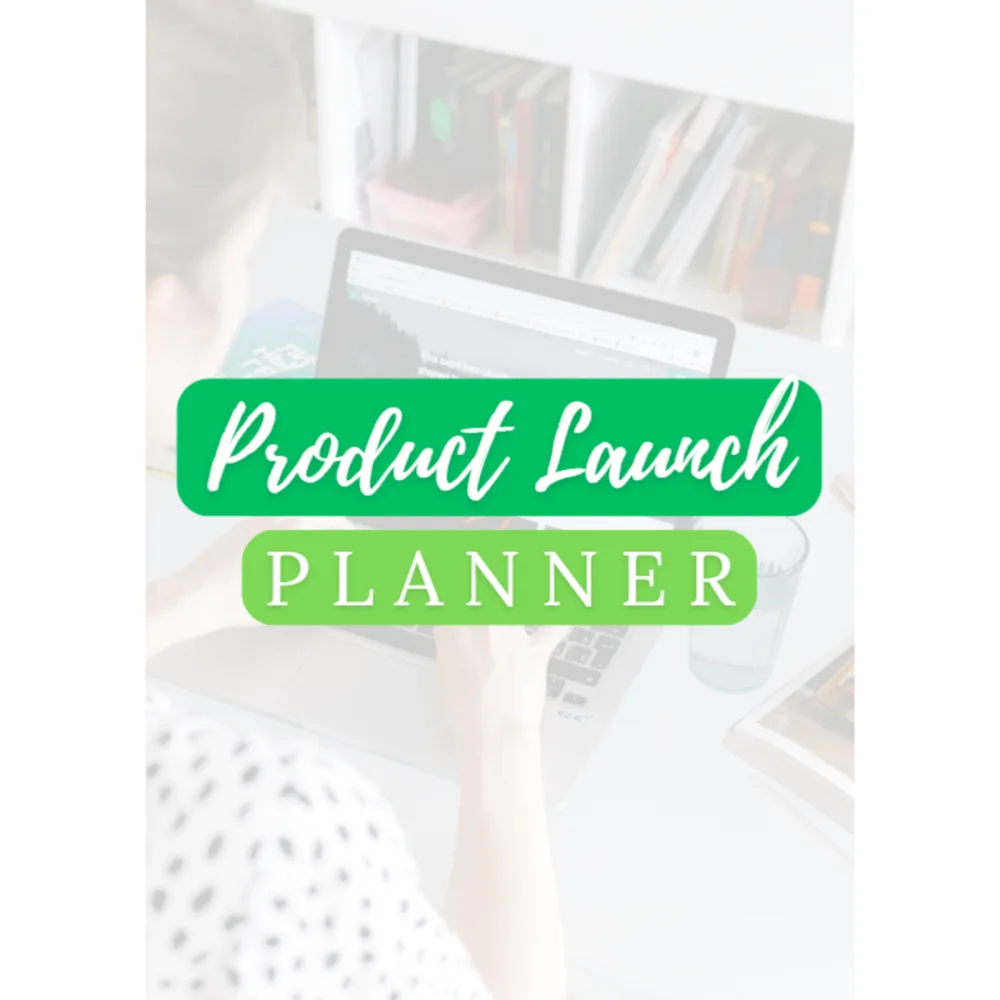 Product Launch Planner Bundle