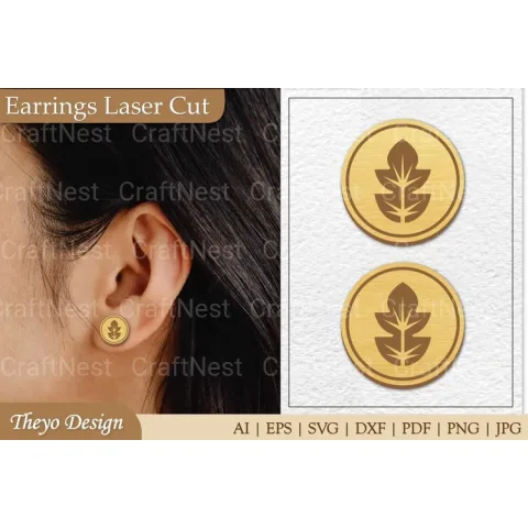 Earrings Magnet SVG Bundle