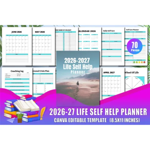 Life Self Help Planner