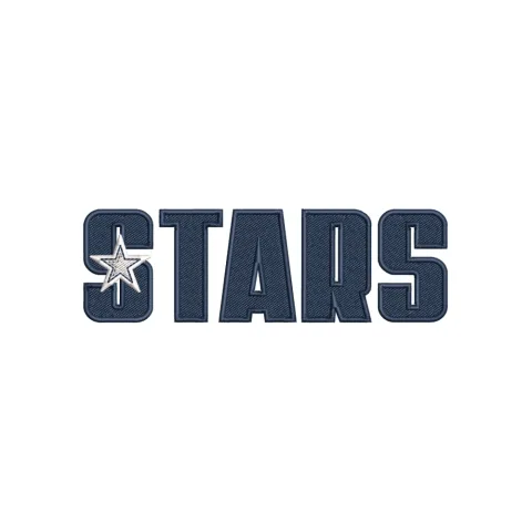 Stars Embroidery Design