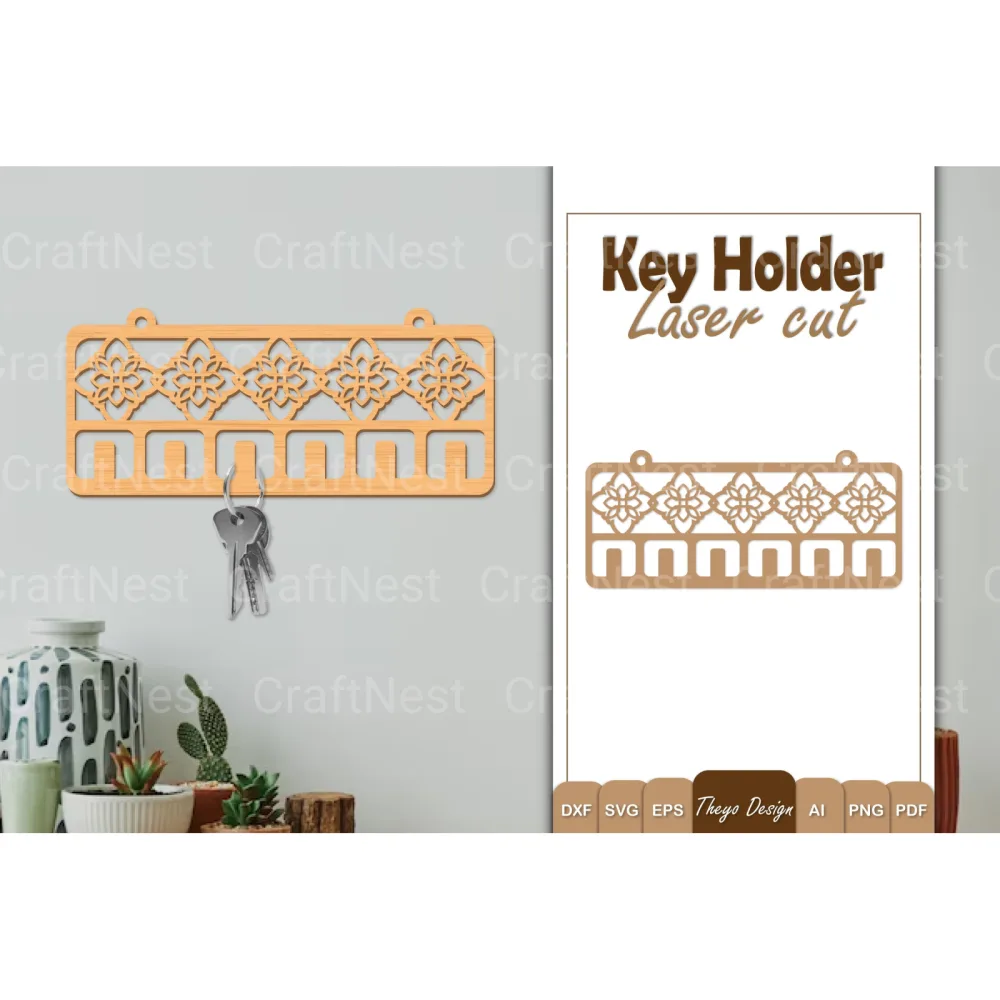 Key Holder SVG Bundle