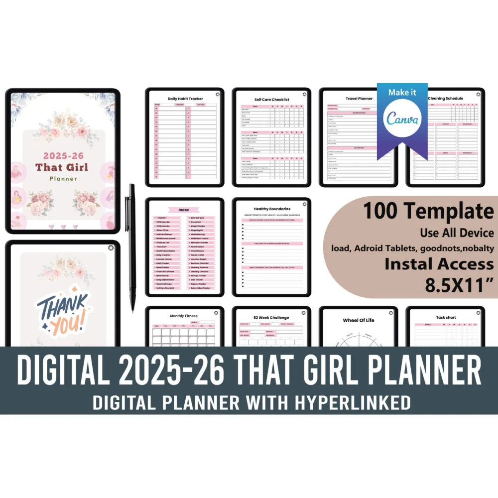 That Girl Planner - Stylish & Functional Organizer