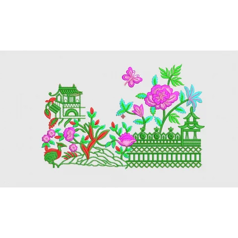 Flower Embroidery Design