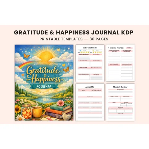 Gratitude Happiness Journal