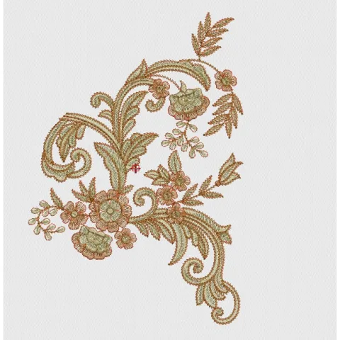 Flower Embroidery Design