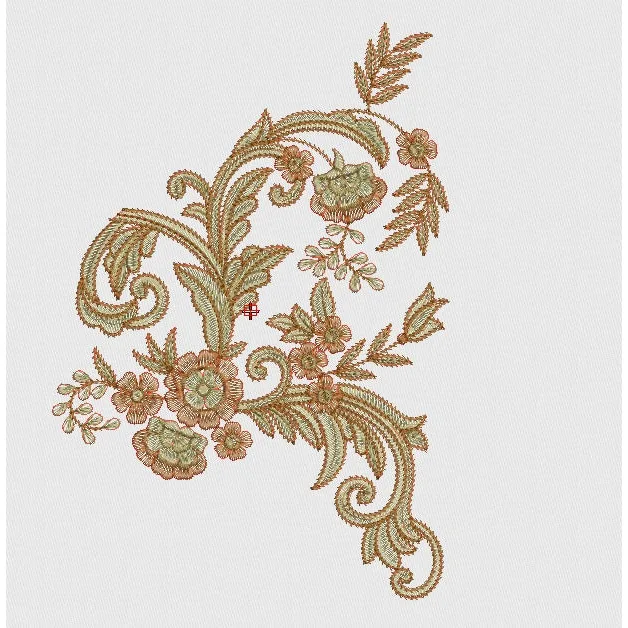 Flower Embroidery Design