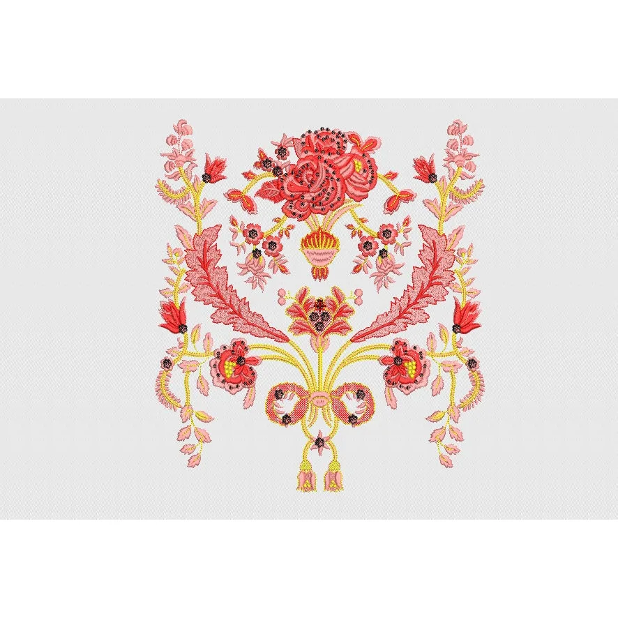 Flower Embroidery Design