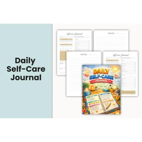Daily Self Care Journal: 13-Day Guide