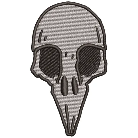Ealian Skull Embroidery Design