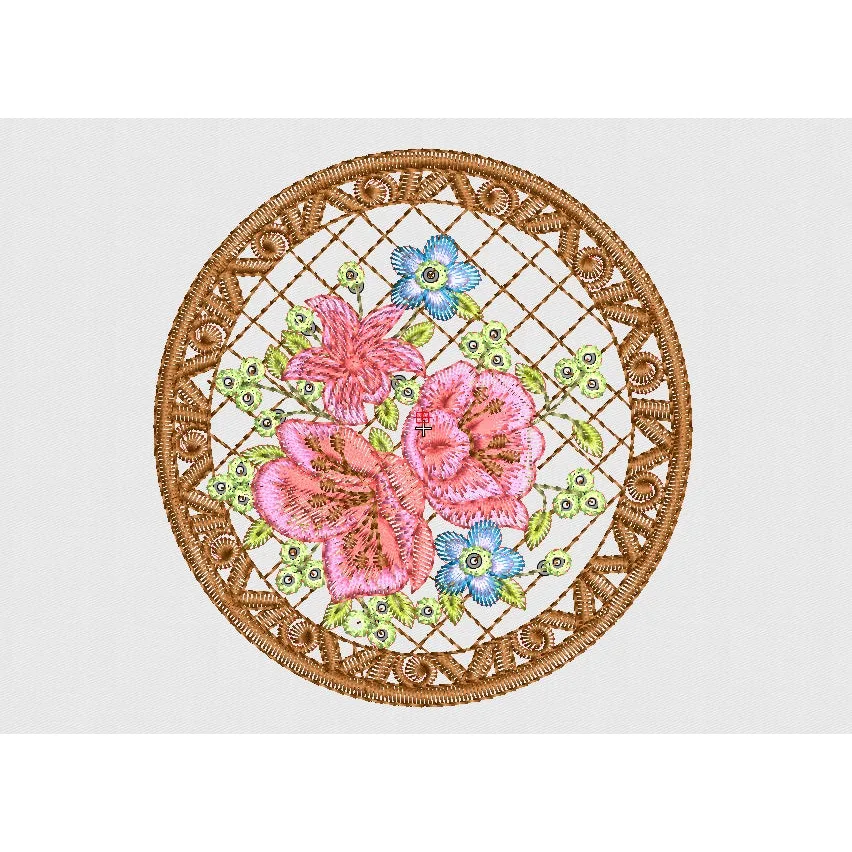 Flower Embroidery Design