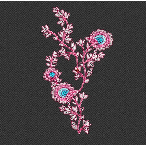 Flower Embroidery Design