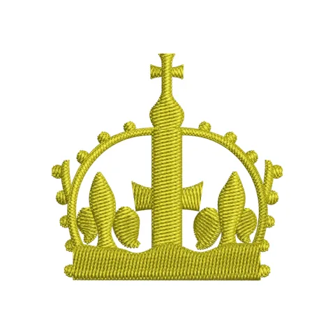 Saleeb Crown Embroidery Design