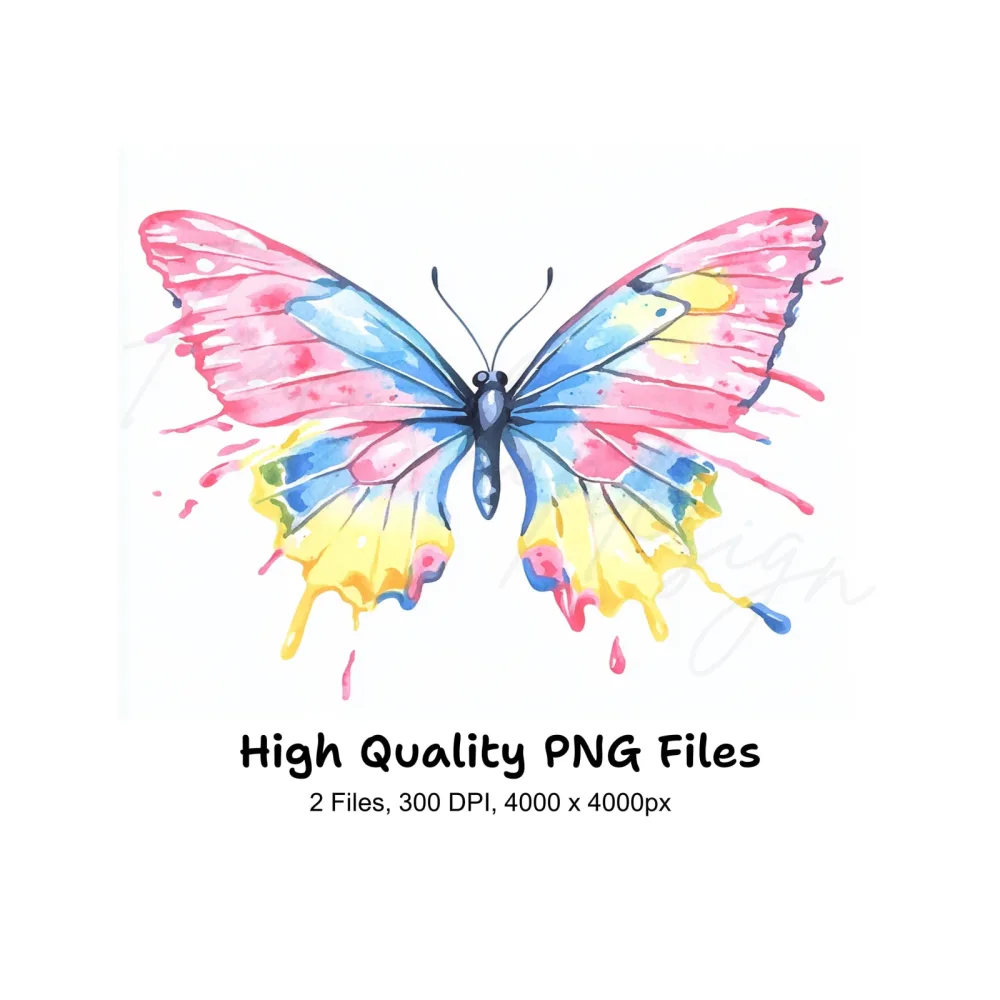 Butterfly Clipart Bundle