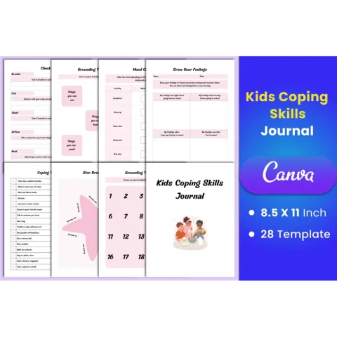 Kids Coping Skills Journal