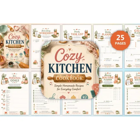Cozy Kitchen Cookbook Book