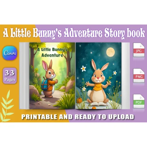 Little Bunny's Adventure Book